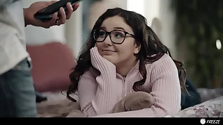 Buff Step Daddy FREEZES Spoiled Stepdaughter to Give Her the Orgasm be advisable for a Lifetime